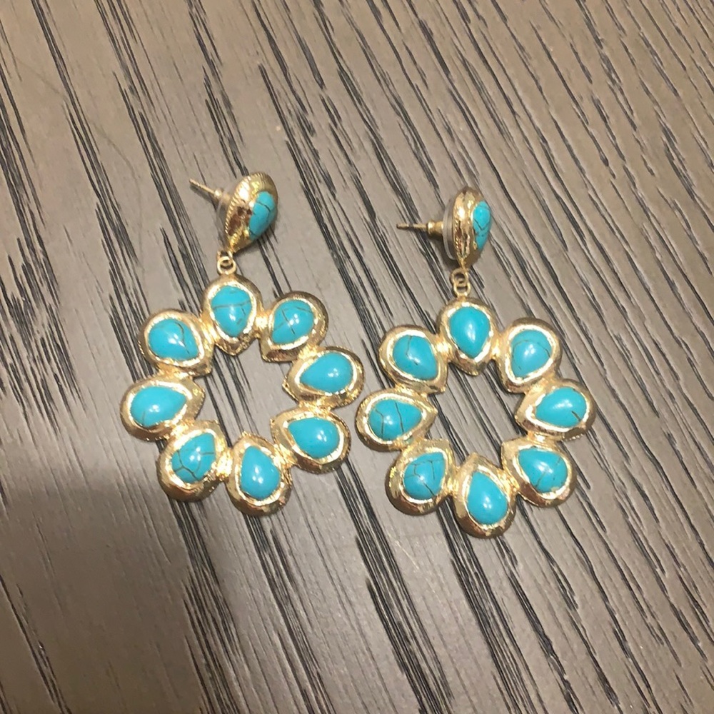 Turquoise Drop Earrings